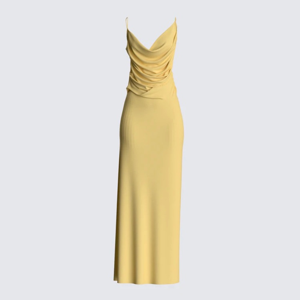 YELLOW FINESSE STUDIOS MAXI DRESS